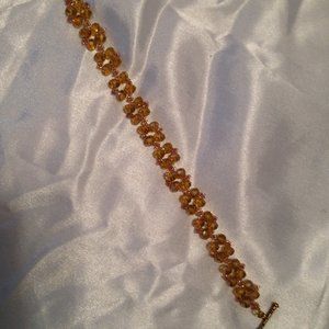 Bracelet Handmade with Crystals